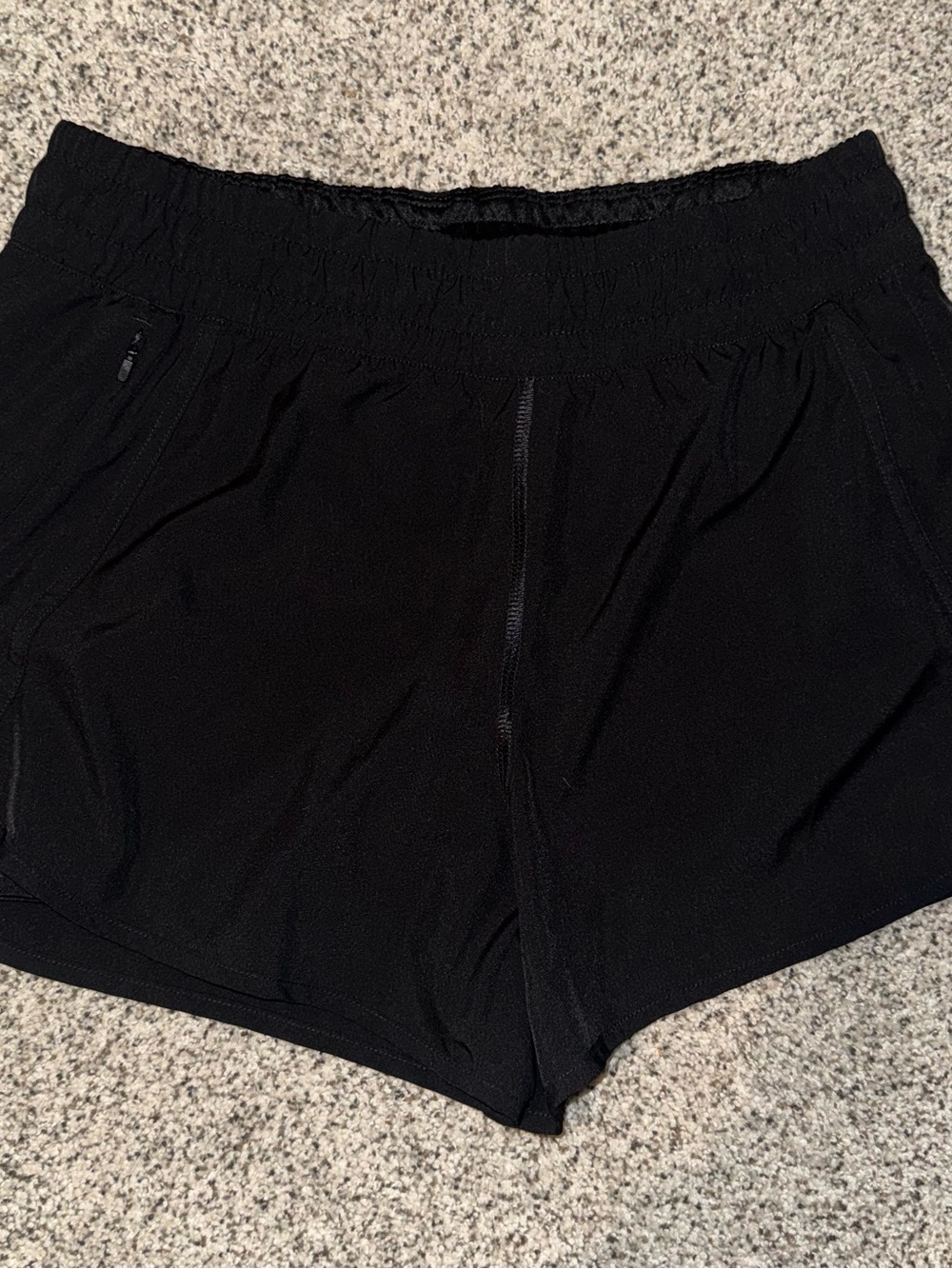Avia Black Women's Athletic Shorts with Zip Pockets